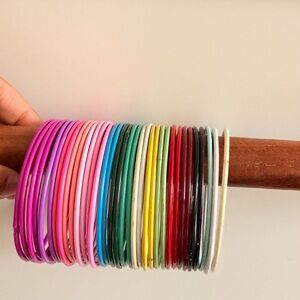 Colorful Bangle Set 2.4 size